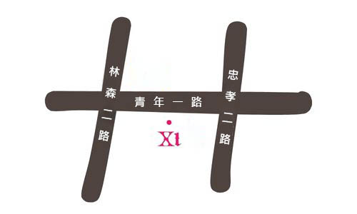 高雄青年館派對場地地圖